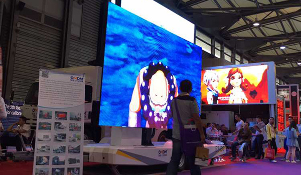 OMDM at Shanghai LED sign show