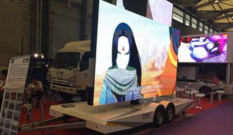 JCT was in 2015 Shanghai LED sign show