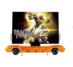 Double Size Screen Led Billboard Trailer