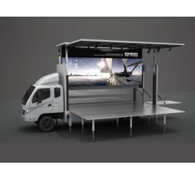 Mobile Stage Truck with LED Screens