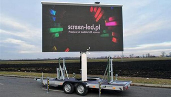 Advertising LED Display Trailer