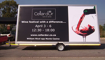 Mobile Advertising Trailer