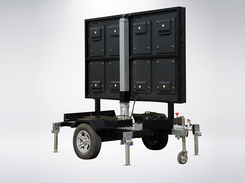 Rotating Mobile LED Trailer