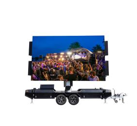 Double Size Screen Led Billboard Trailer