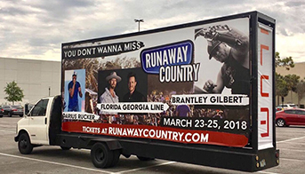 A Pioneer of Mobile Advertising Truck