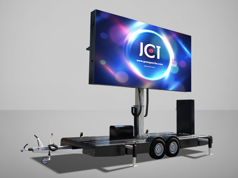 Outdoor Advertising Mobile Led Trailer EF12