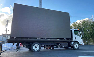 Jingchuan LED trailer is popular in American outdoor advertising market