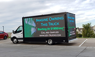 Pros of digital LED billboard truck