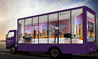 LED Screen Truck Video Display
