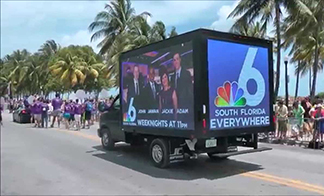 LED Video Billboard Trucks