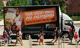 Advertise with mobile LED billboards