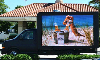Paving The Way For Mobile Advertising truck