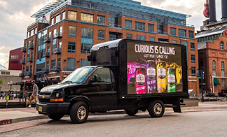 Mobile LED Advertising Truck Has Become Creative OOH Media