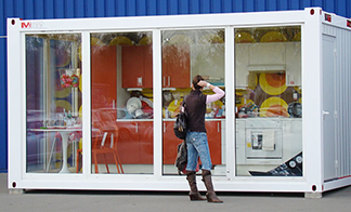 Expandable Mobile Exhibition Container