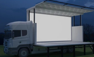 Fast. Effective. Reliable of Mobile Stage Truck