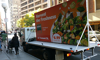 Mobile Advertising Truck That Stands Out