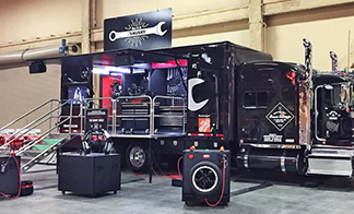 What are the advantages of portable mobile stage trucks?