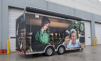 Out of home advertising using Mobile Display Truck Cutting-Edge tech