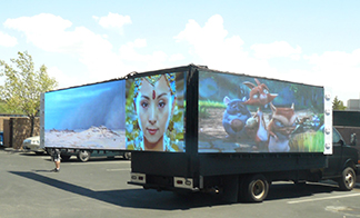Attract More Traffic With An Eye Catching Large Screen Truck