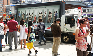 Brand Engagement of Mobile Advertising Truck
