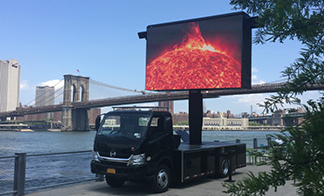 Truck Mounted Screen Made with Energy-Saving P10 Modules