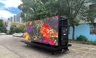 EYZD22 Mobile double sides screen LED truck