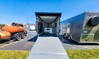 7 Fold Out Stage Container Trucks ideas