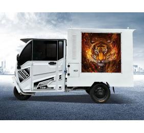 3 wheel electric advertising vehicle