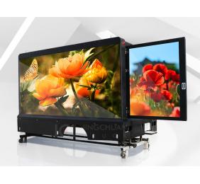 4.5m long 3-sided screen led TRUCK BODY