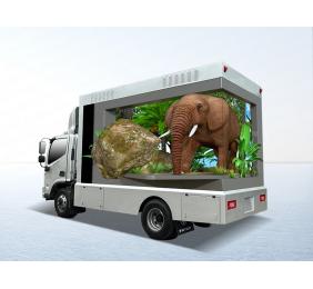 Naked eye 3D screen mobile led truck