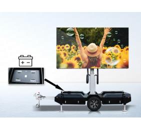 Battery Power Billboard Trailer 