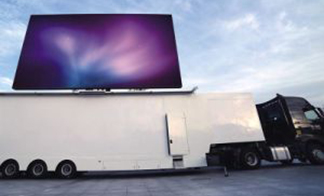 Big screen truck go extra large