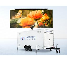 21㎡ Enclosed Mobile Led Trailer