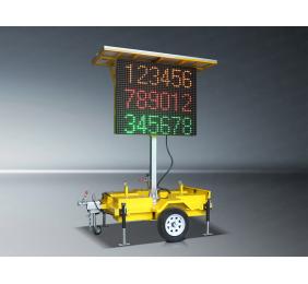 P37.5 five color indicator VMS trailer for 24/7