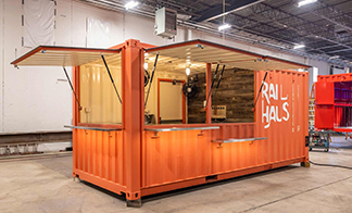 Mobile Exhibition Container Snack Bars