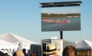 Large screen trailer for your event