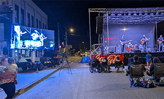 LED trailer in the United States to help the brand tour activities