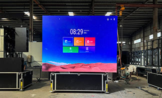 Flight case folding LED screen is widely used in modern industry