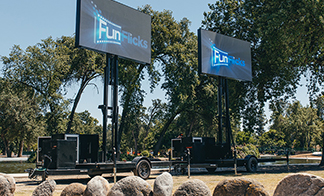 Mobile LED Screen Trailer for Impactful Outdoor Ads