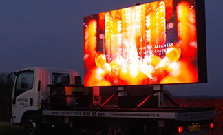 Nighttime Advertising Advantages of Mobile LED Screen Vans