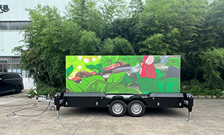 The JCT 12sqm mobile LED trailer has been shipped to Ireland – four key advantages drive its expansion into overseas markets