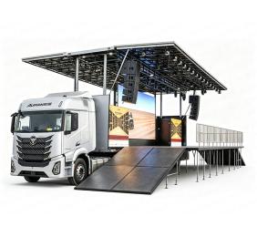 MLST-13M Mobile Stage Truck | All-in-One Outdoor Performance Stage Solution